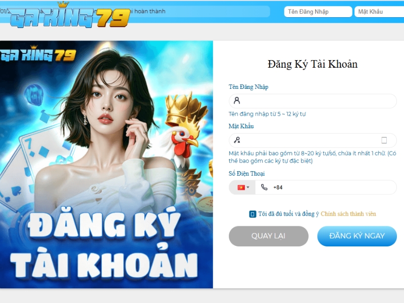 Hướng dẫn cơ bản cách đăng ký tài khoản 